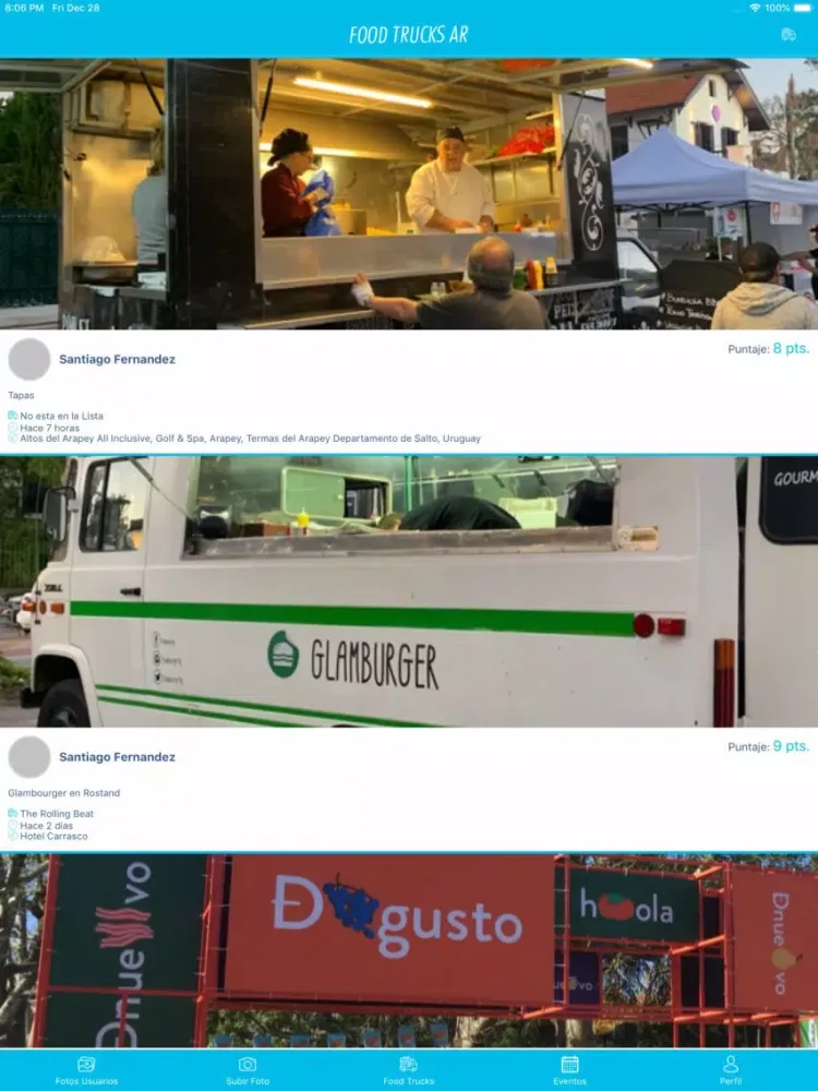 Food Trucks Argentina iPad 应用截图