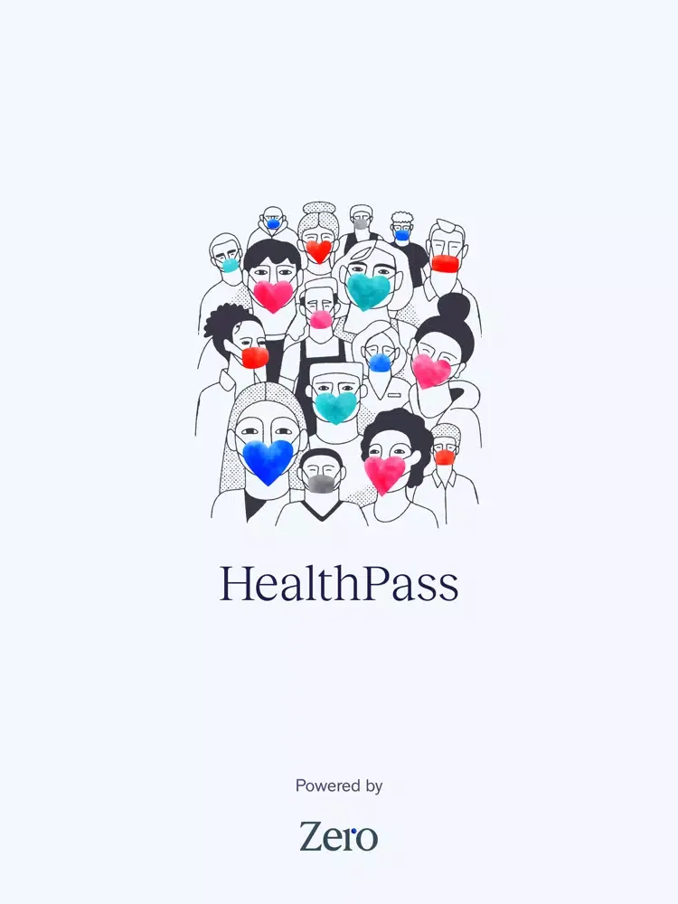 HealthPass by Zero iPad  スクリーンショット
