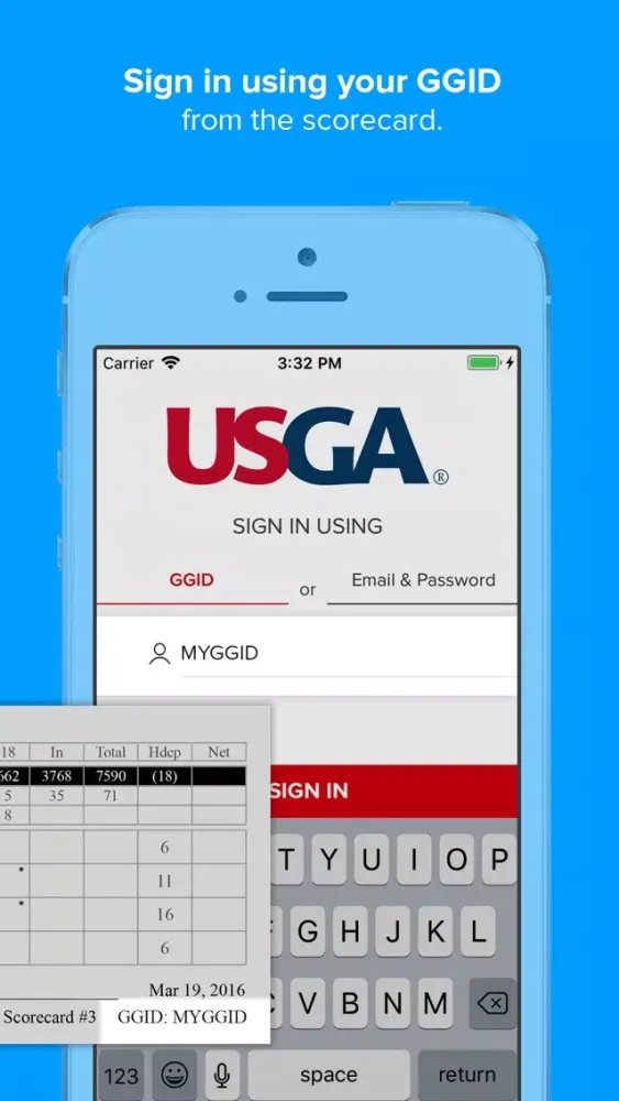 USGA Tournament Management应用截图