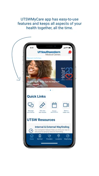 UTSWMyCare應用截圖