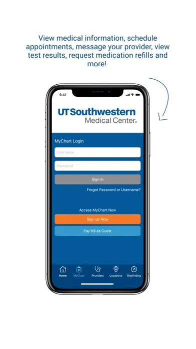 UTSWMyCare應用截圖