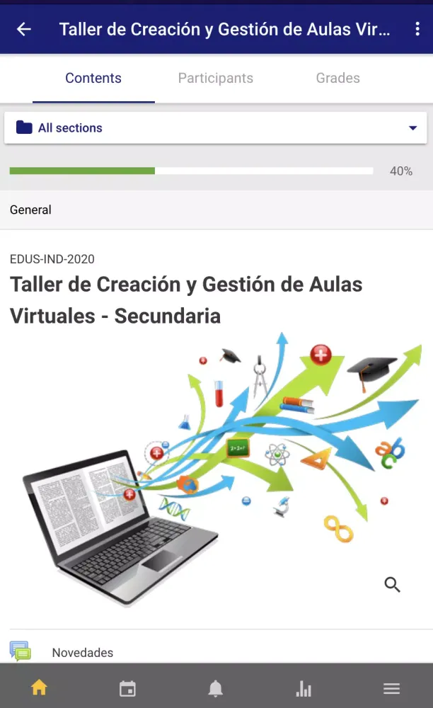 Screenshot di UV-Educa