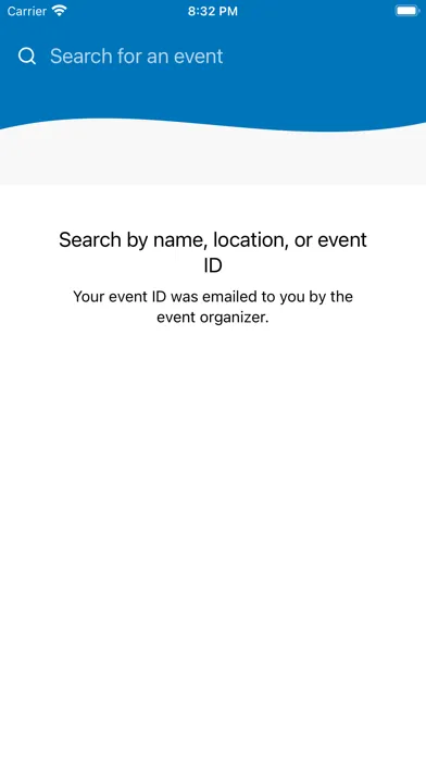 Zrzuty ekranu VDA Events