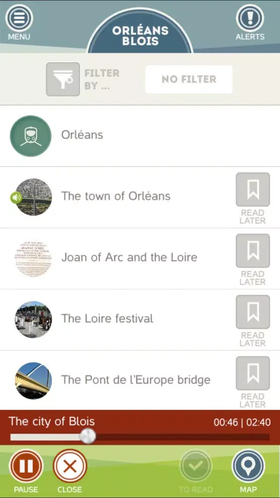 Val de Loire vu du train スクリーンショット