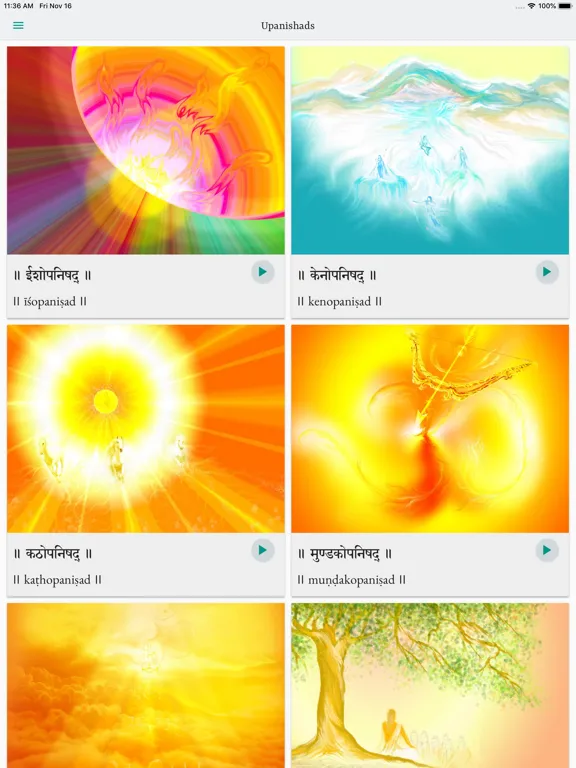 The Upanishads iPad  Screenshots