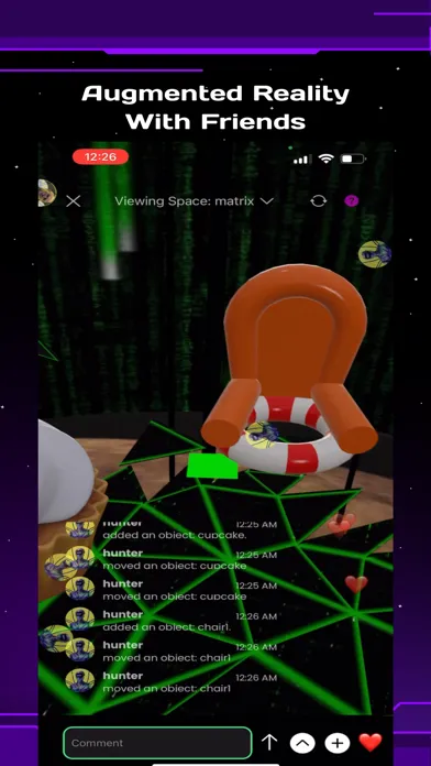 Screenshot di Veep: AR - Spaces, Chat, Meet