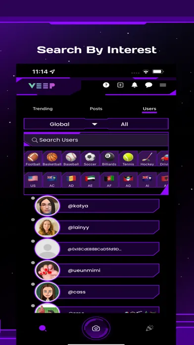 Screenshot di Veep: AR - Spaces, Chat, Meet