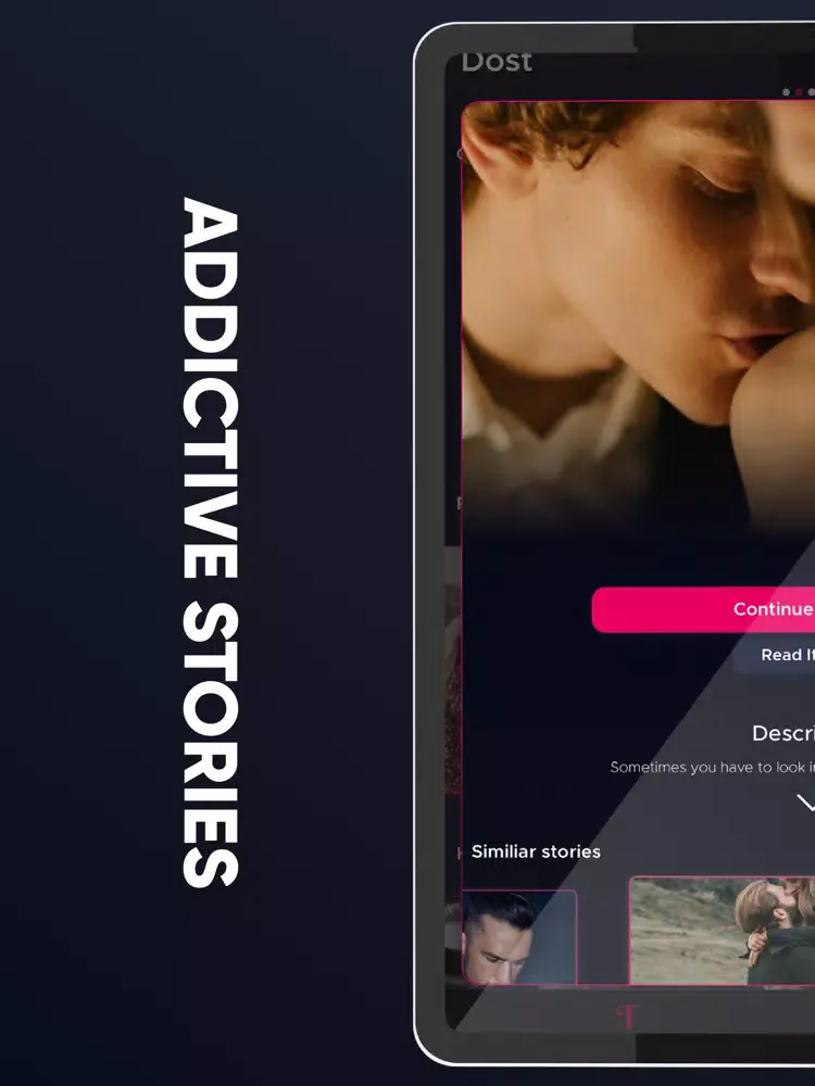 Capturas de pantalla de TapStory - Chat&Text Stories iPad 