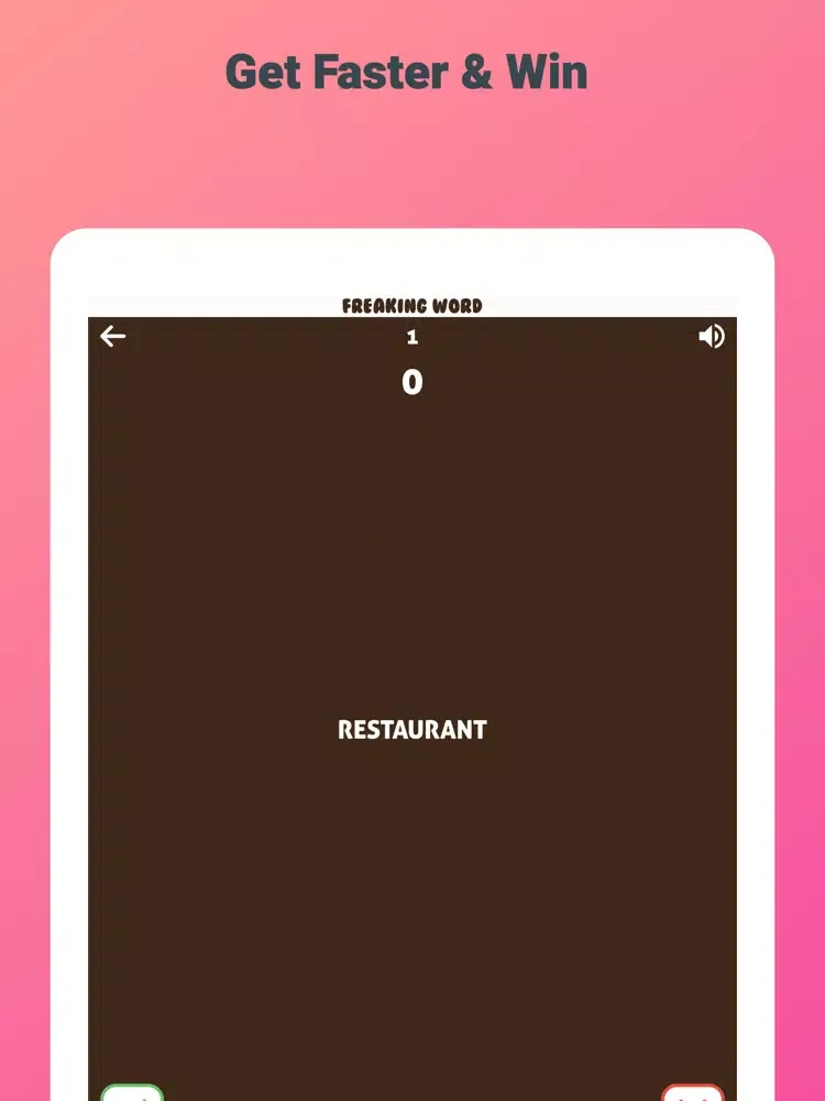 Capturas de pantalla de freaking word - word quiz iPad 