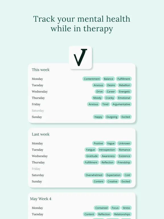Capturas de pantalla de Emotional Support: Verba AI iPad 