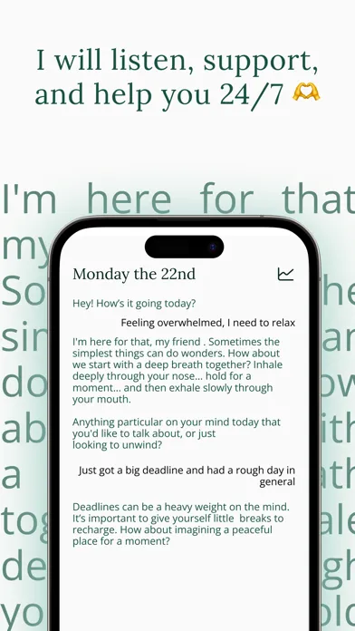 Capturas de pantalla de Emotional Support: Verba AI