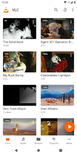 Screenshot di VLC for Android