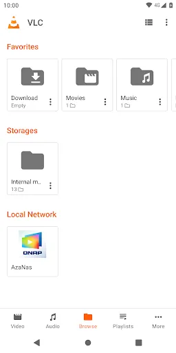 Screenshot di VLC for Android