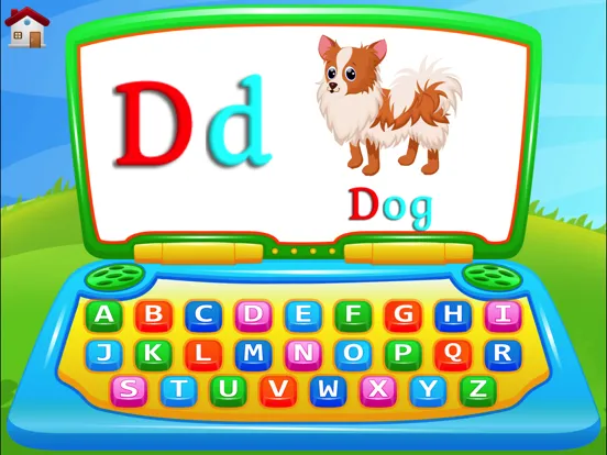 Zrzuty ekranu ABC Laptop: Learning Alphabet with Laptop Toy Kids iPad 