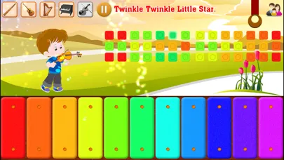 Kids Music: Piano, Xylophone स्क्रीनशॉट