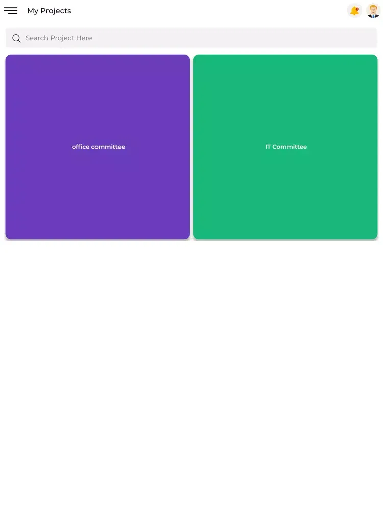 Capturas de pantalla de VUF Project Management iPad 