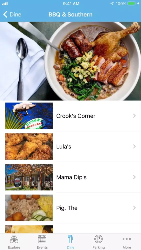 Visit Chapel Hill应用截图