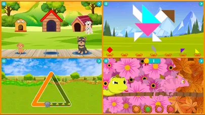 ภาพหน้าจอของ Baby Games: Shape Color & Size