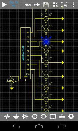 Droid Tesla Demo Screenshots