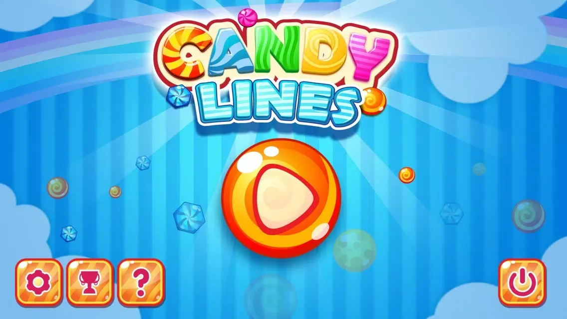 Ảnh chụp màn hình của Candy Lines HD