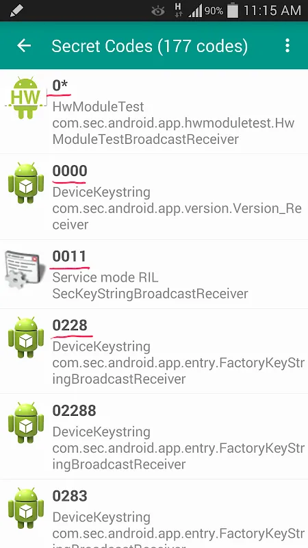 Phone INFO應用截圖