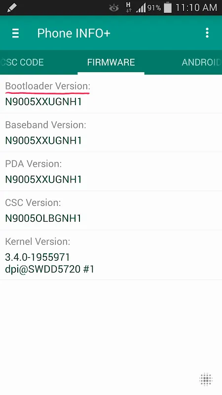 Phone INFO應用截圖