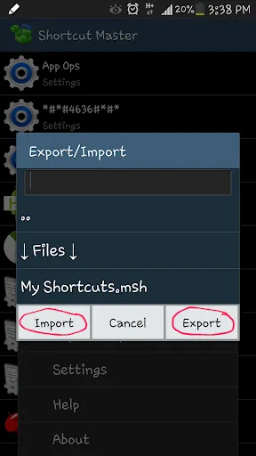 Shortcut Master (Secret Codes) Screenshots