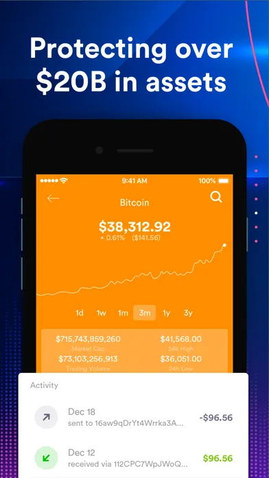 BRD Bitcoin Wallet スクリーンショット