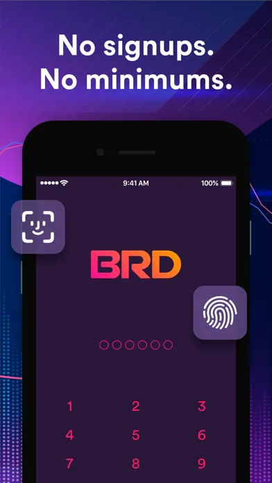 BRD Bitcoin Wallet スクリーンショット