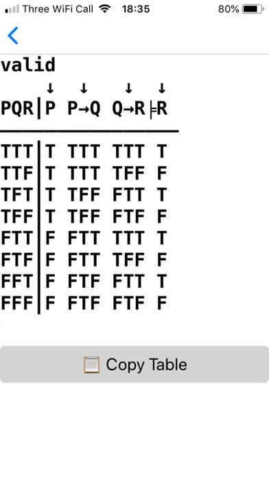 The Logic Calculator應用截圖