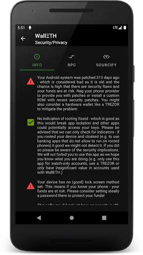 تصاویر WallETH Ethereum Wallet