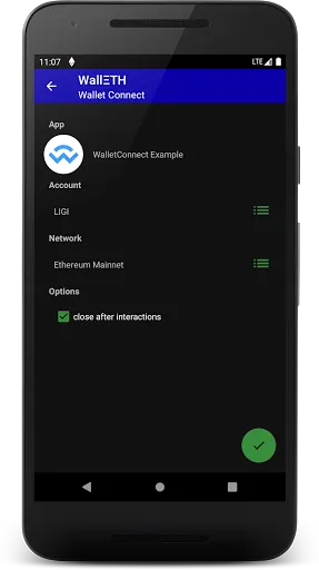 تصاویر WallETH Ethereum Wallet