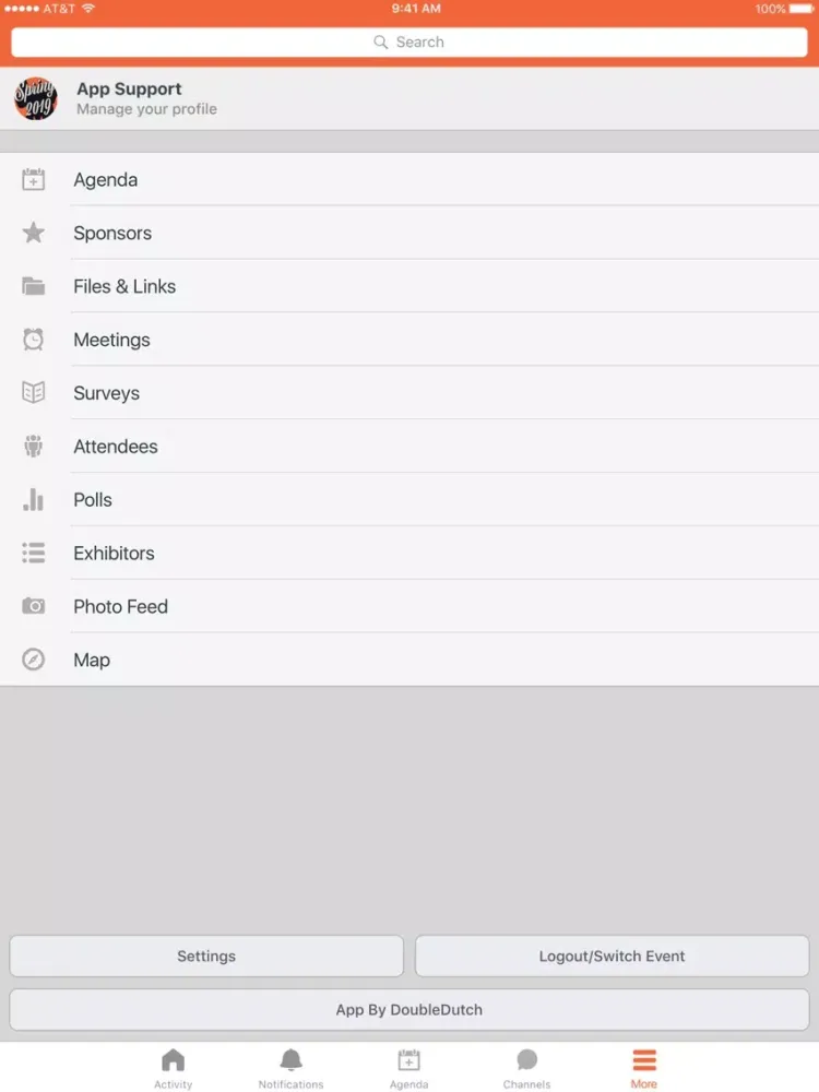 2019 WASA Spring Conference iPad 应用截图