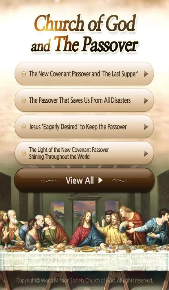 The Church of God and the Passover Screenshots