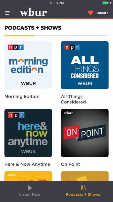 WBUR应用截图