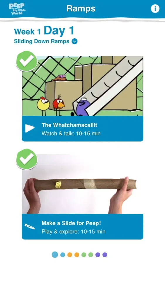 PEEP Family Science: Ramps سکرین شاٹس