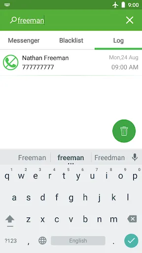 Zrzuty ekranu Call & SMS Blocker - Blacklist