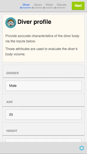 Scuba diving buoyancy and scub Screenshots