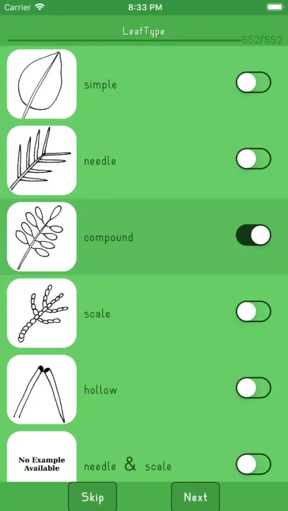 Ảnh chụp màn hình của WildPlantID