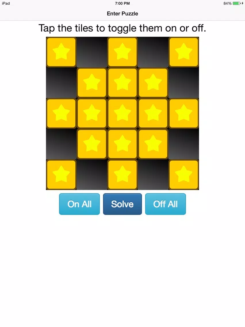 Screenshot di Lights Solver iPad 