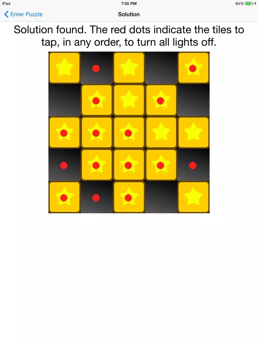Screenshot di Lights Solver iPad 