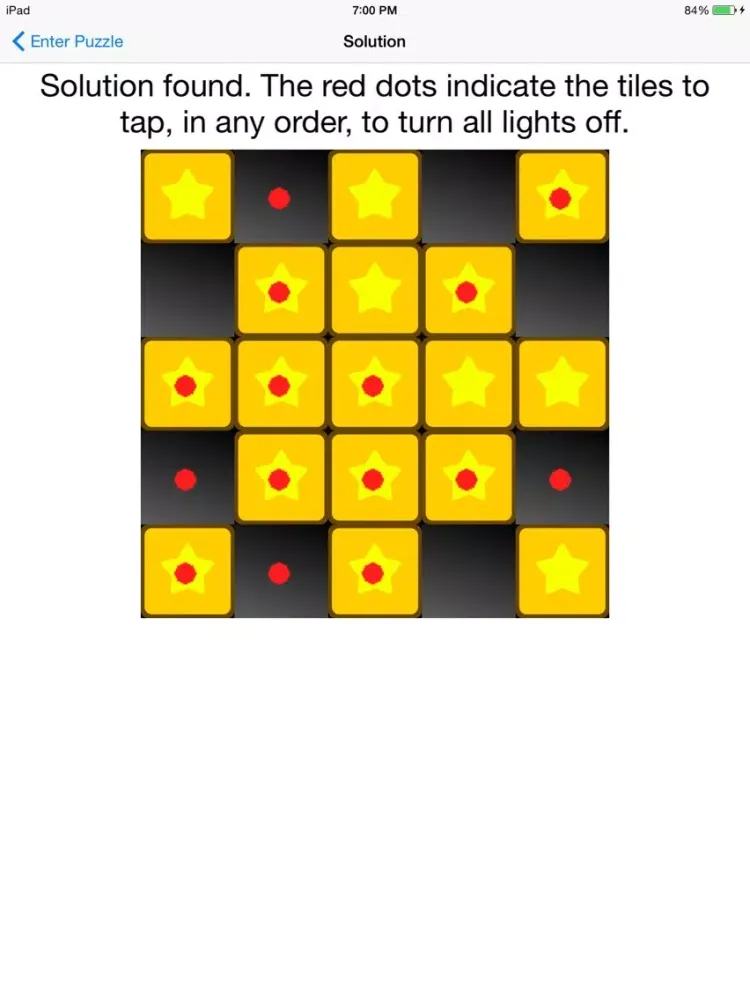Lights Solver iPad 应用截图
