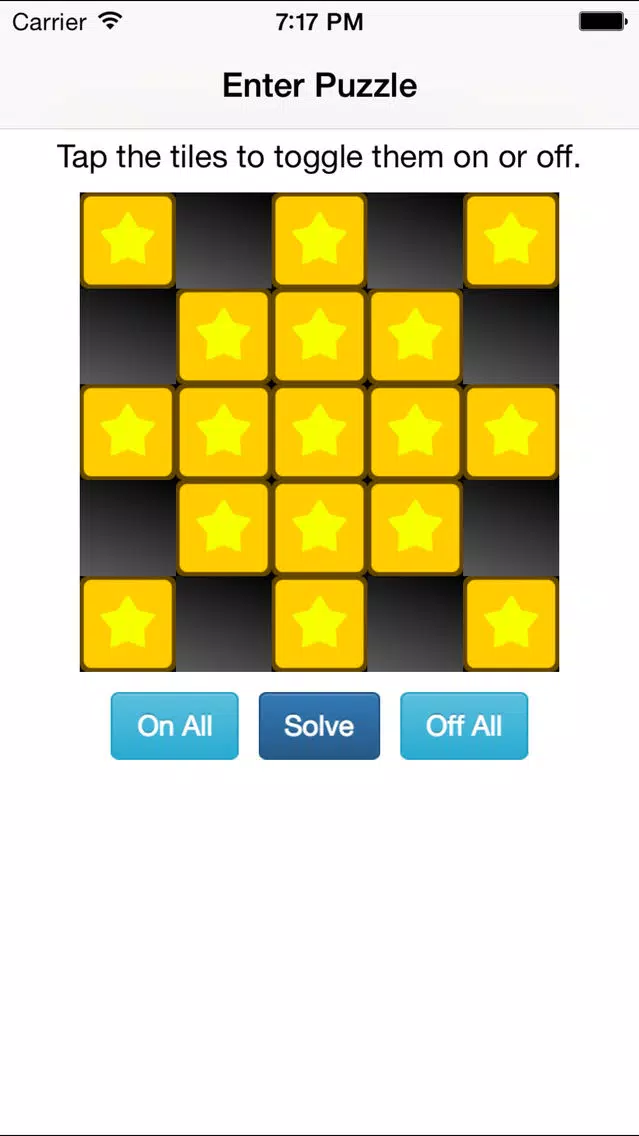 Screenshot di Lights Solver