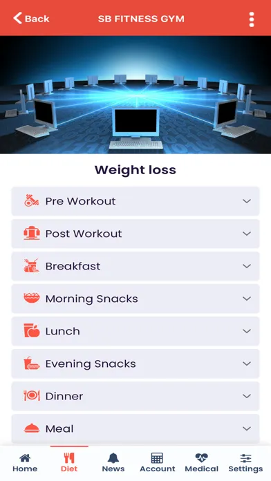 Vfitnessclub Global App स्क्रीनशॉट