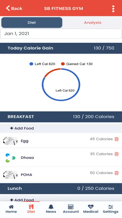 Vfitnessclub Global App स्क्रीनशॉट