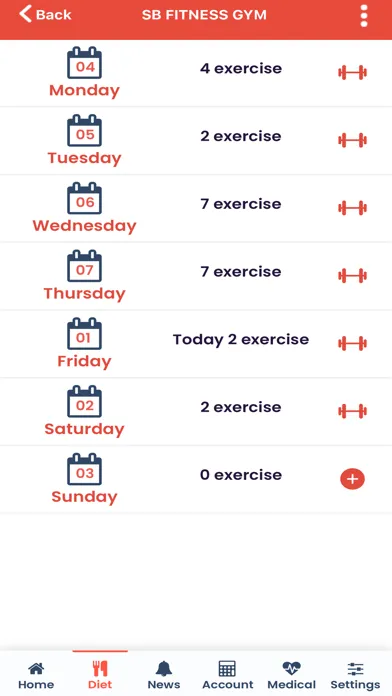 Vfitnessclub Global App स्क्रीनशॉट