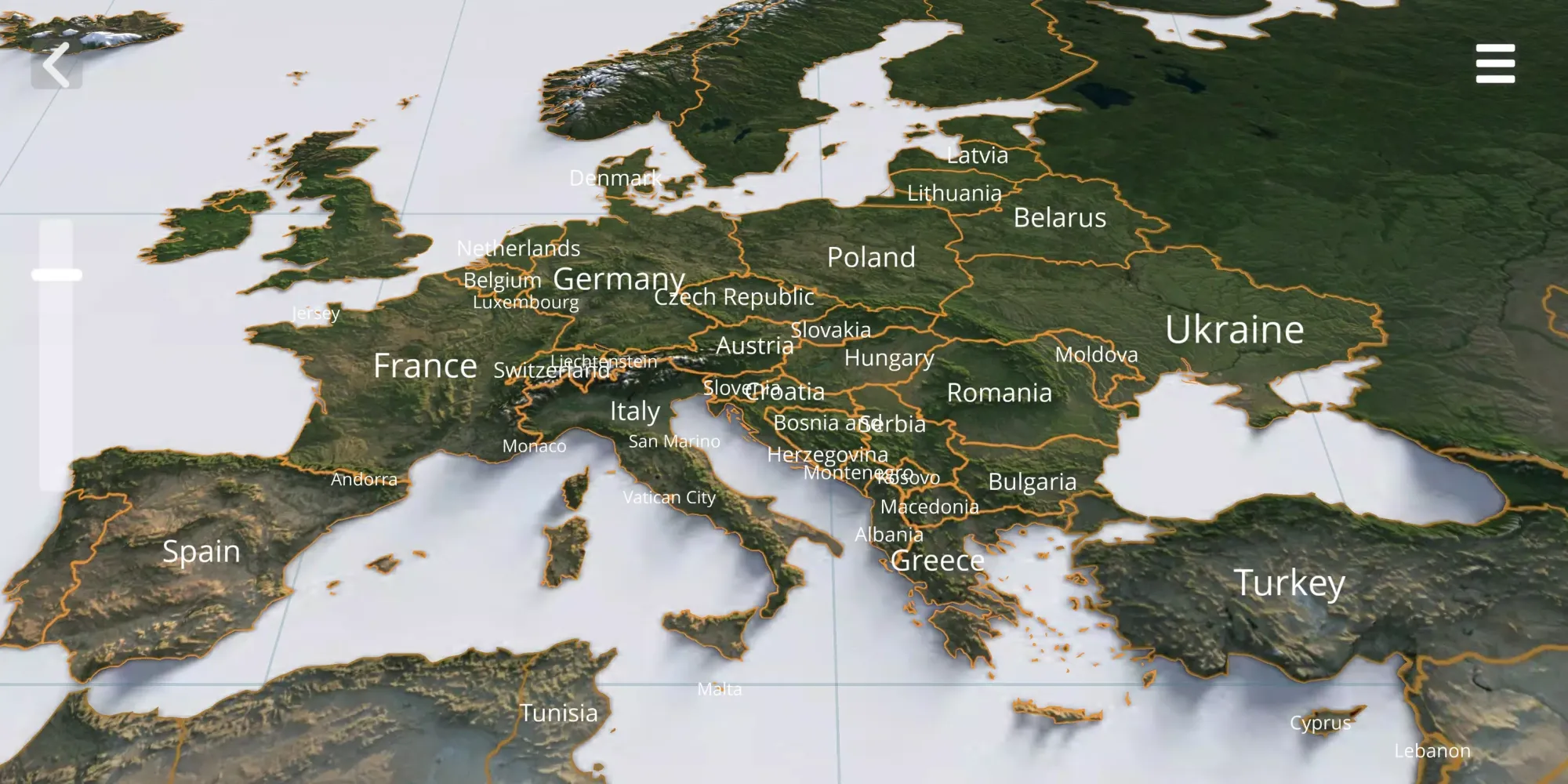 World Map Explorer Ekran Görüntüleri