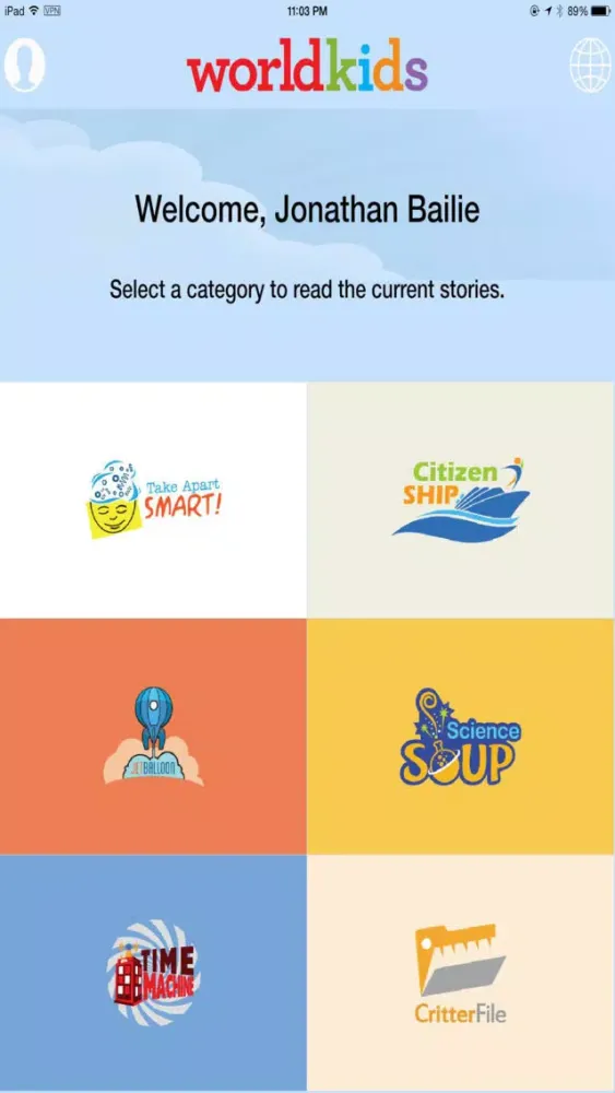 Скриншоты WORLDkids