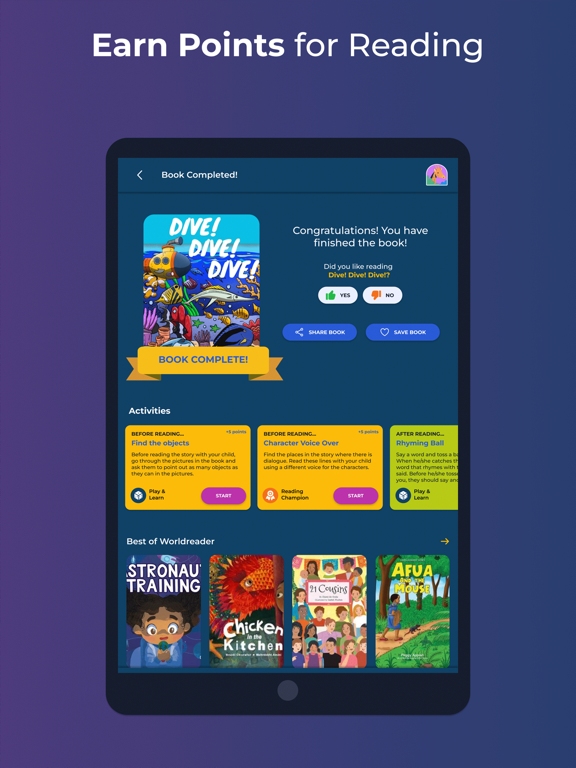Ảnh chụp màn hình của BookSmart by Worldreader iPad 