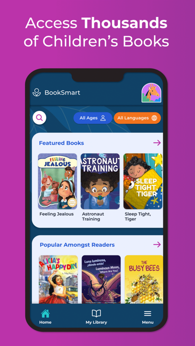 Ảnh chụp màn hình của BookSmart by Worldreader